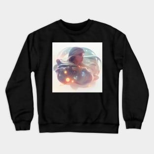 Intergalactic Flow State of Mind Crewneck Sweatshirt